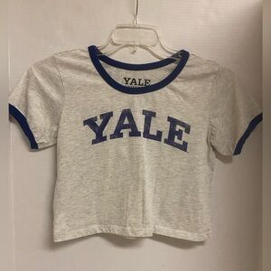 Women’s Cropped Yale Tee Size L